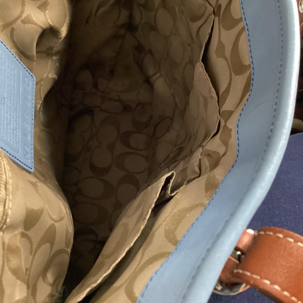 Coach Legacy Slim Hampton Vintage Bucket Bag Tote L33-4462 - Picture 14 of 15
